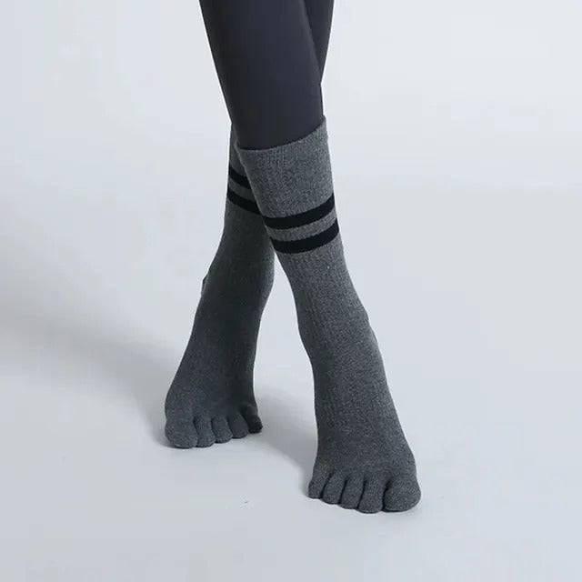 Studio five-toe crew grip socks, 1 pair, photo 3