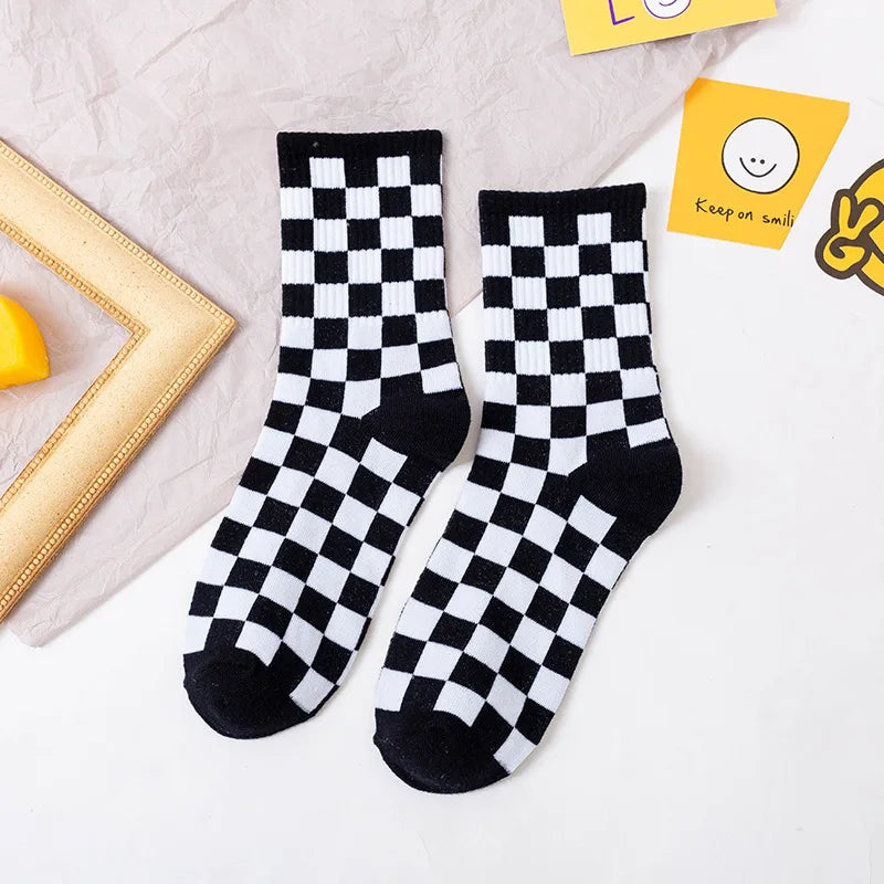 Checkmate Crew Socks — 3-Pair Pack — Black