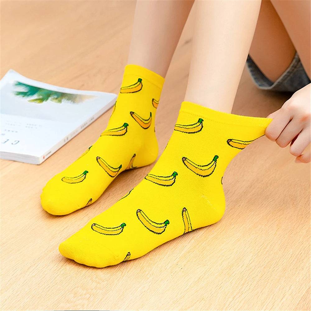 Fruit Salad Crew Socks — 3-Pair Pack
