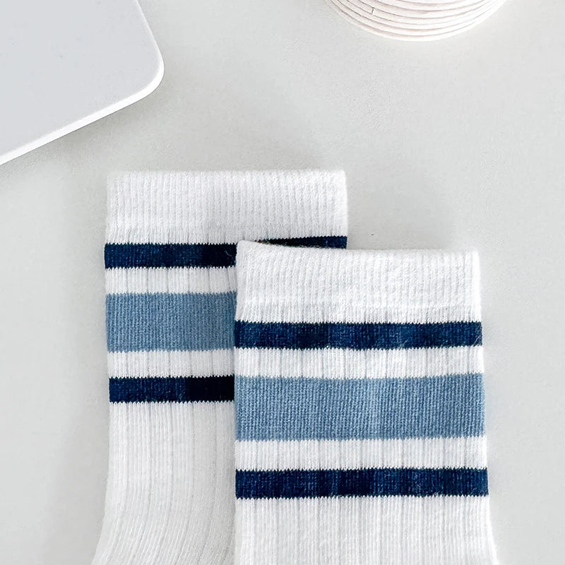 Little Campus Stripe Socks — 4-Pair Pack