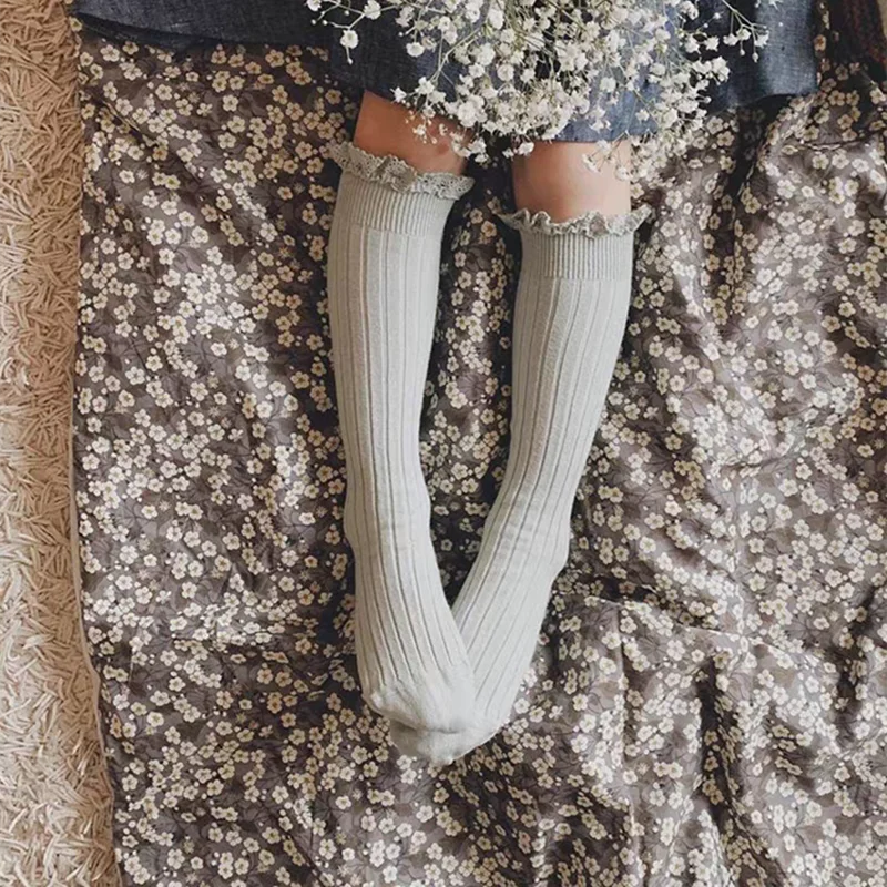 Little Ruffle Knee-High Socks — 3-Pair Pack