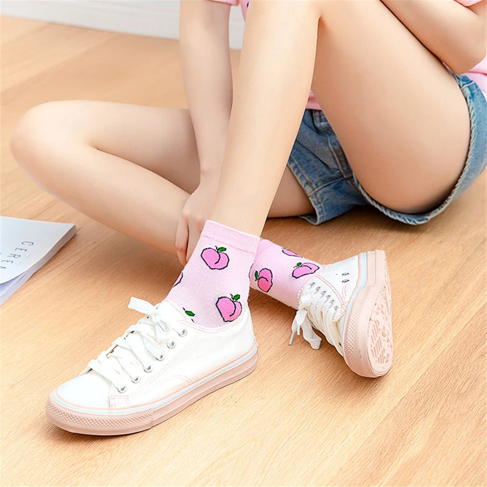 Fruit Salad Crew Socks — 3-Pair Pack