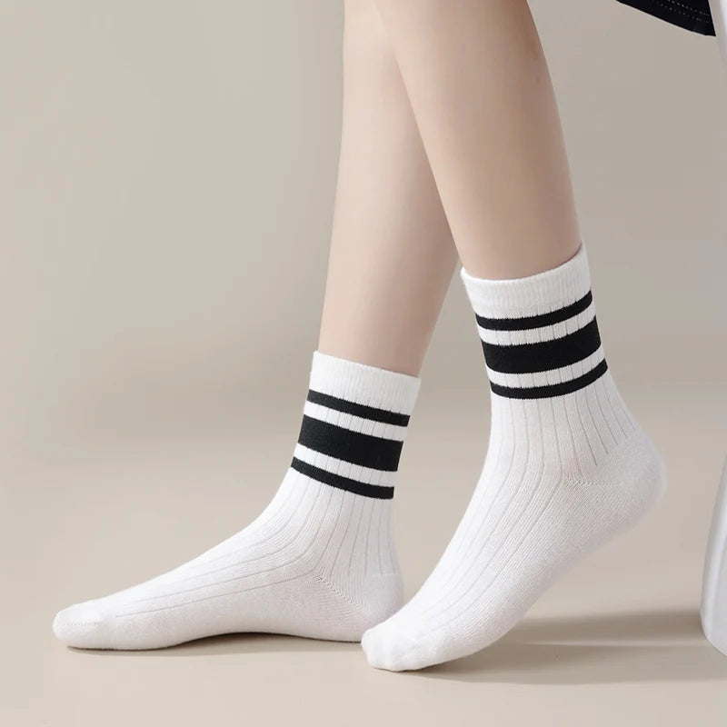 Little Campus Stripe Socks — 4-Pair Pack
