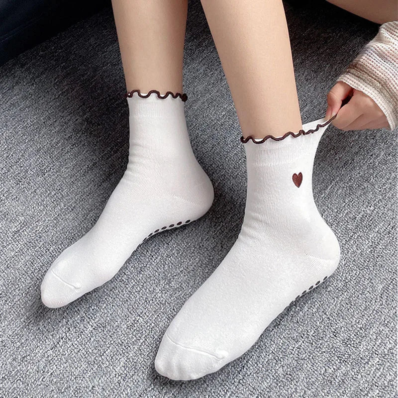 Heartline grip crew socks, 3-pair pack, photo 4