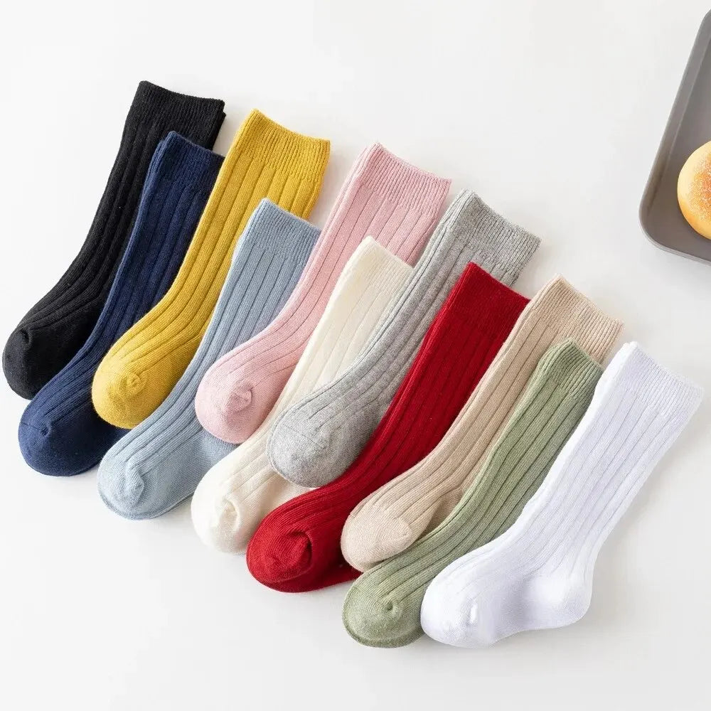 Little Rib Knee-High Socks — 3-Pair Pack