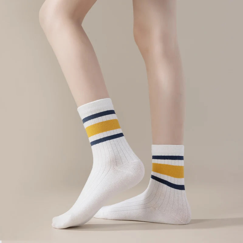Little Campus Stripe Socks — 4-Pair Pack