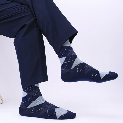 Classic Argyle dress socks, 5-pair pack, photo 2