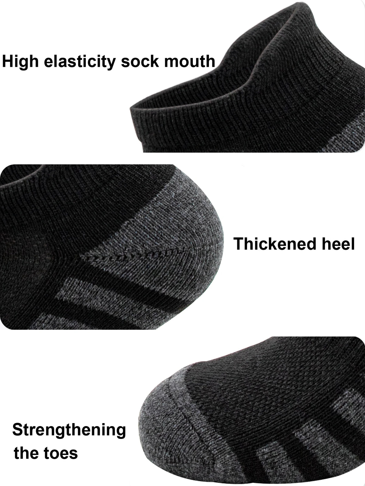 Tab Runner Ankle Socks — 6-Pair Pack
