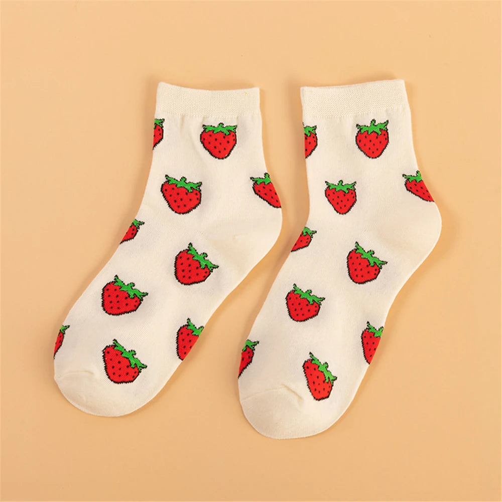 Fruit Salad Crew Socks — 3-Pair Pack